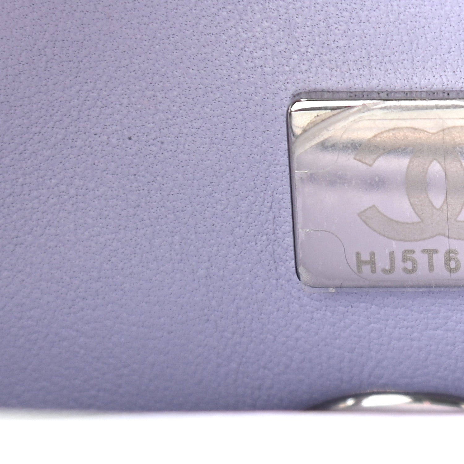 Chanel Iridescent Caviar Quilted Extra Mini Coco Handle Flap Purple 7 of 9