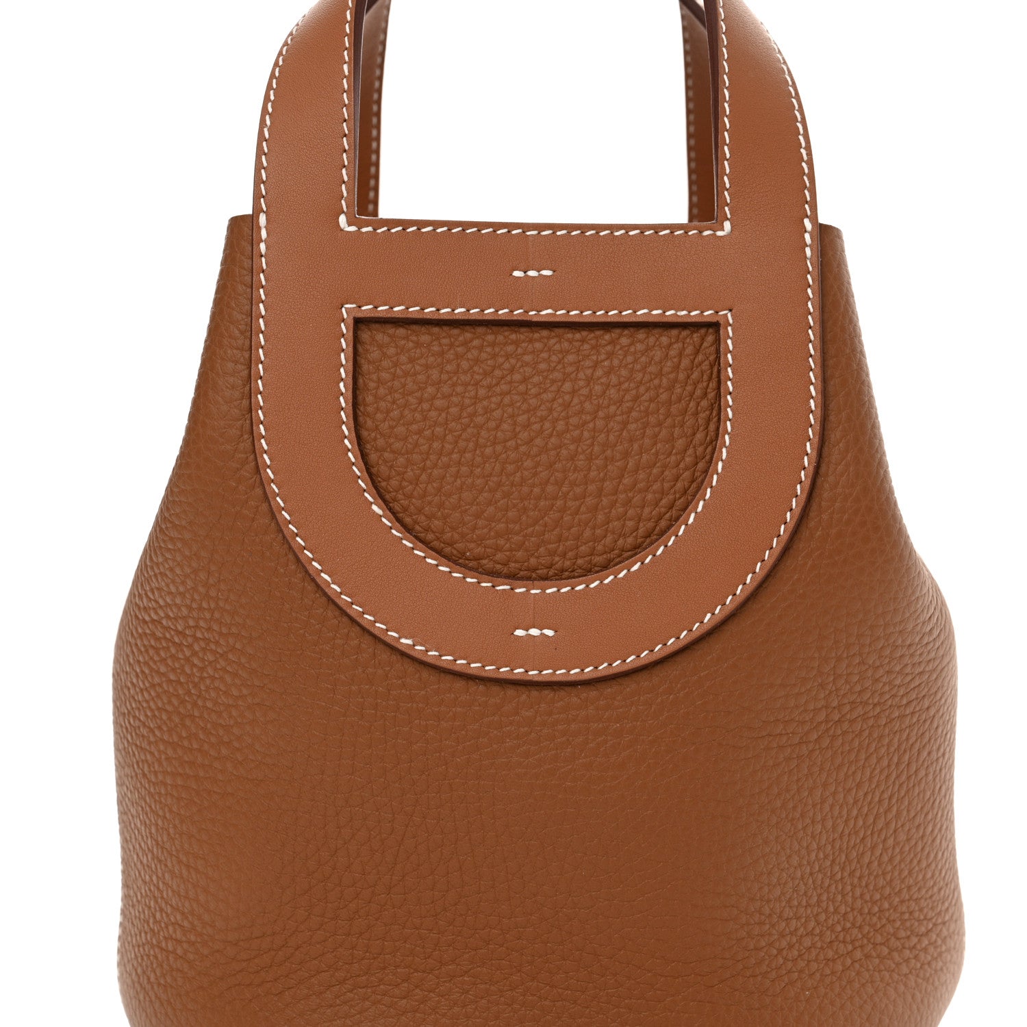 Hermes Taurillon Clemence Swift In-The-Loop 18 Bag Gold 8 of 10