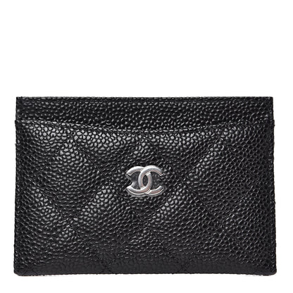 Chanel Caviar Quilted Card Holder Black 1 of 9