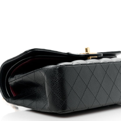 Chanel Caviar Quilted Small Double Flap Black 10 of 11