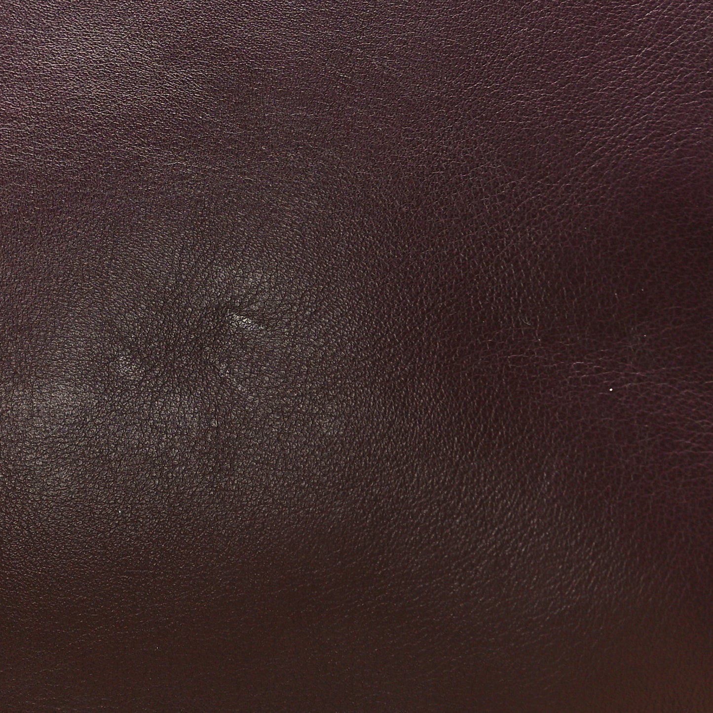Suede Calfskin Medium Faye Shoulder Bag Dark Purple