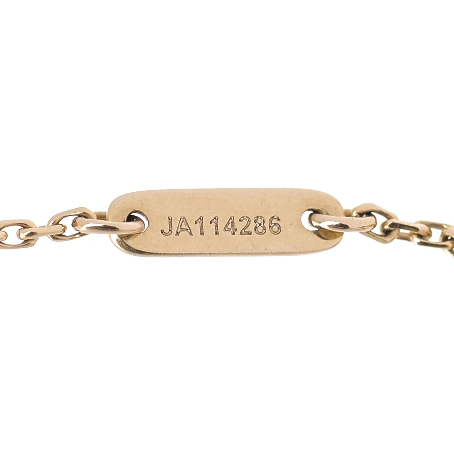 18K Yellow Gold Mother of Pearl Sweet Alhambra Bracelet
