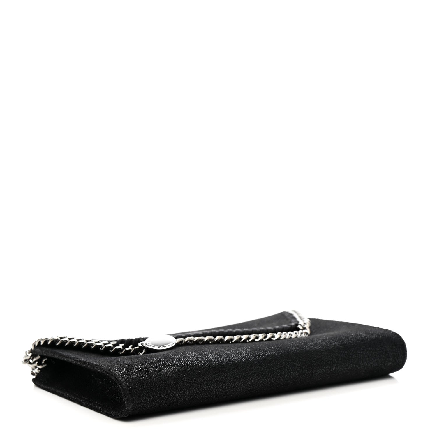Stella McCartney Shaggy Deer Mini Falabella Crossbody Bag Black 4 of 11