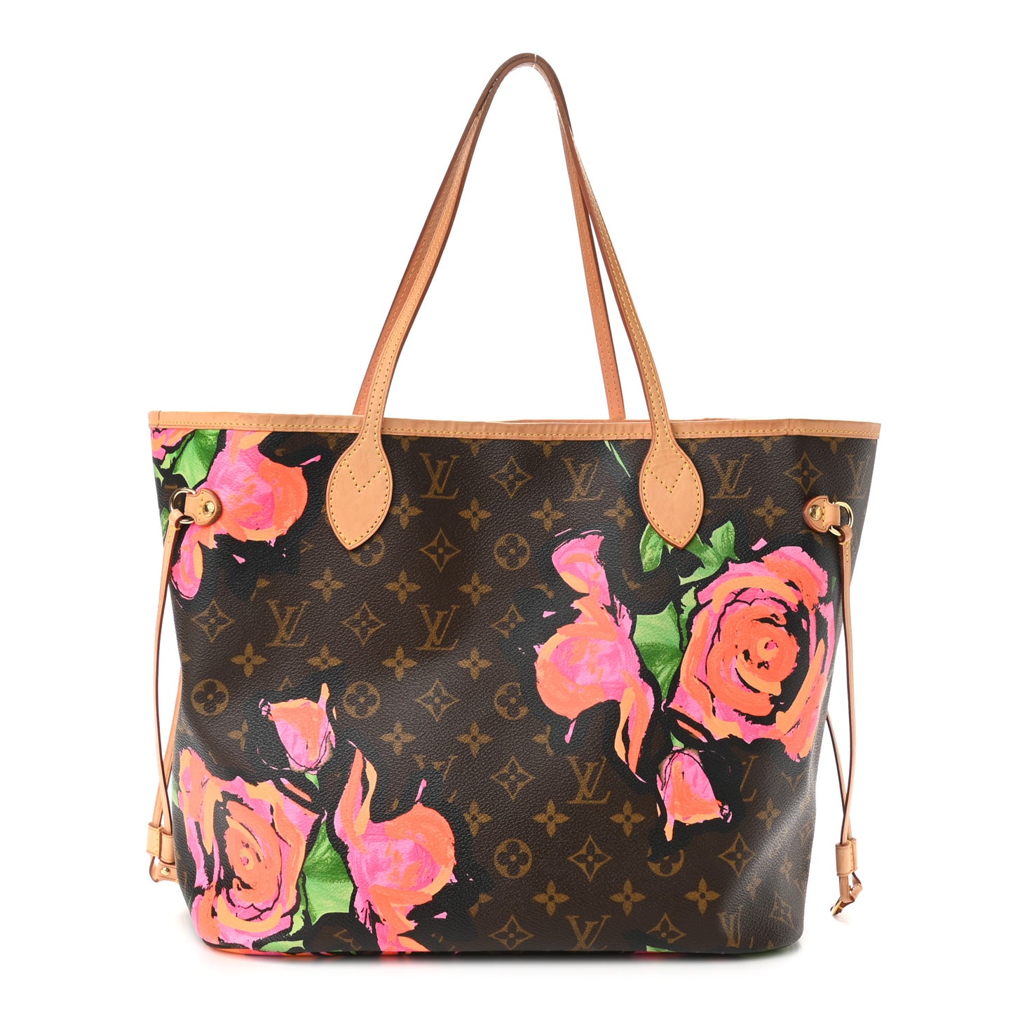 Monogram Roses Neverfull MM