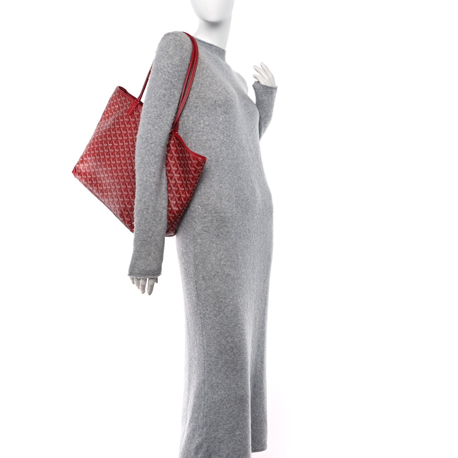 Goyard Goyardine Artois MM Red 2 of 10