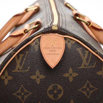 Louis Vuitton Monogram My LV Heritage Speedy 30 Blue Marine Gris 6 of 12