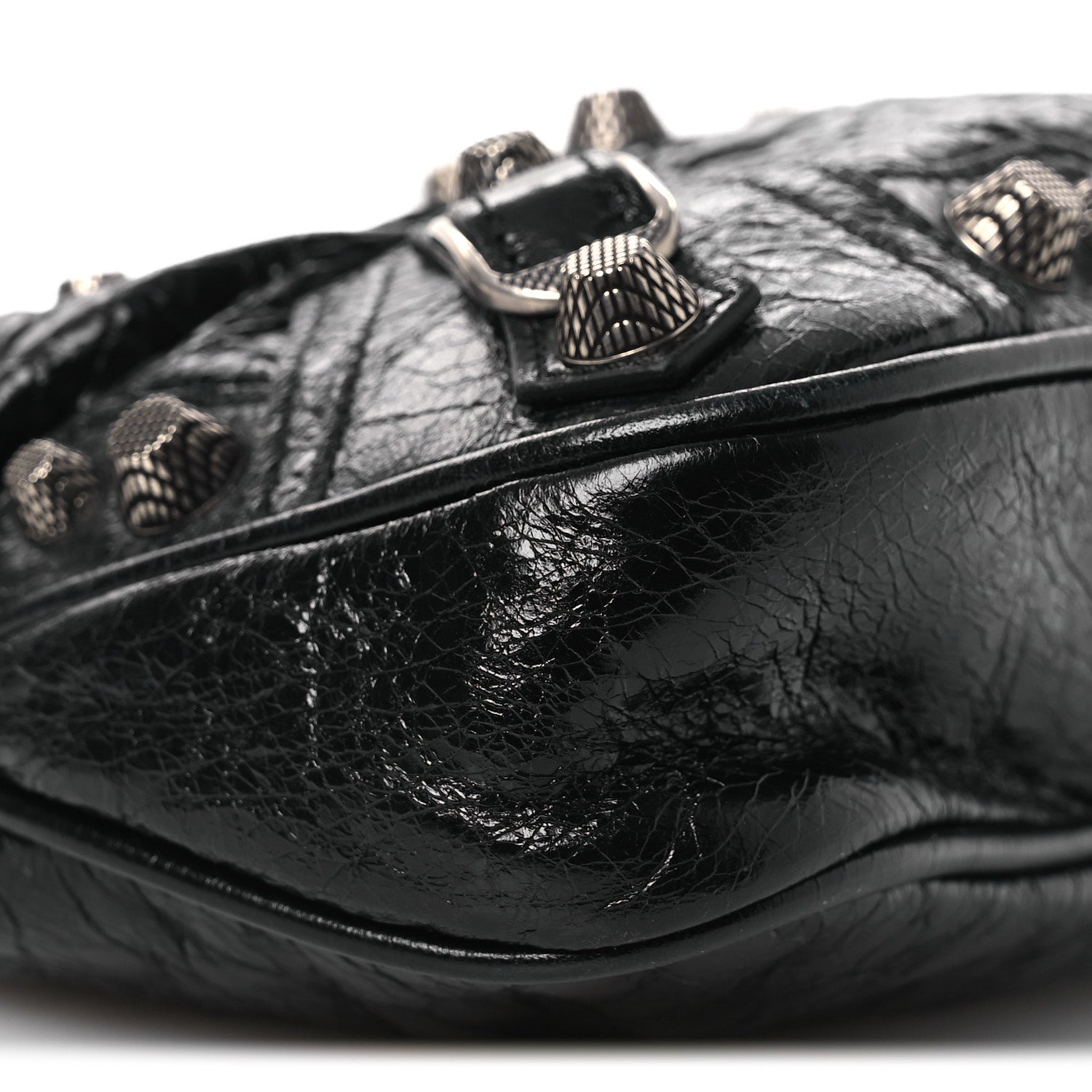 Balenciaga Agneau Arena Neo Cagole Small Handbag Black 10 of 12