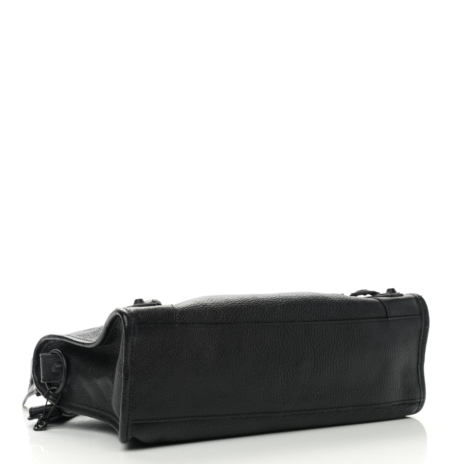 Balenciaga Chevre Black Metallic Edge Hardware S City Black 4 of 10