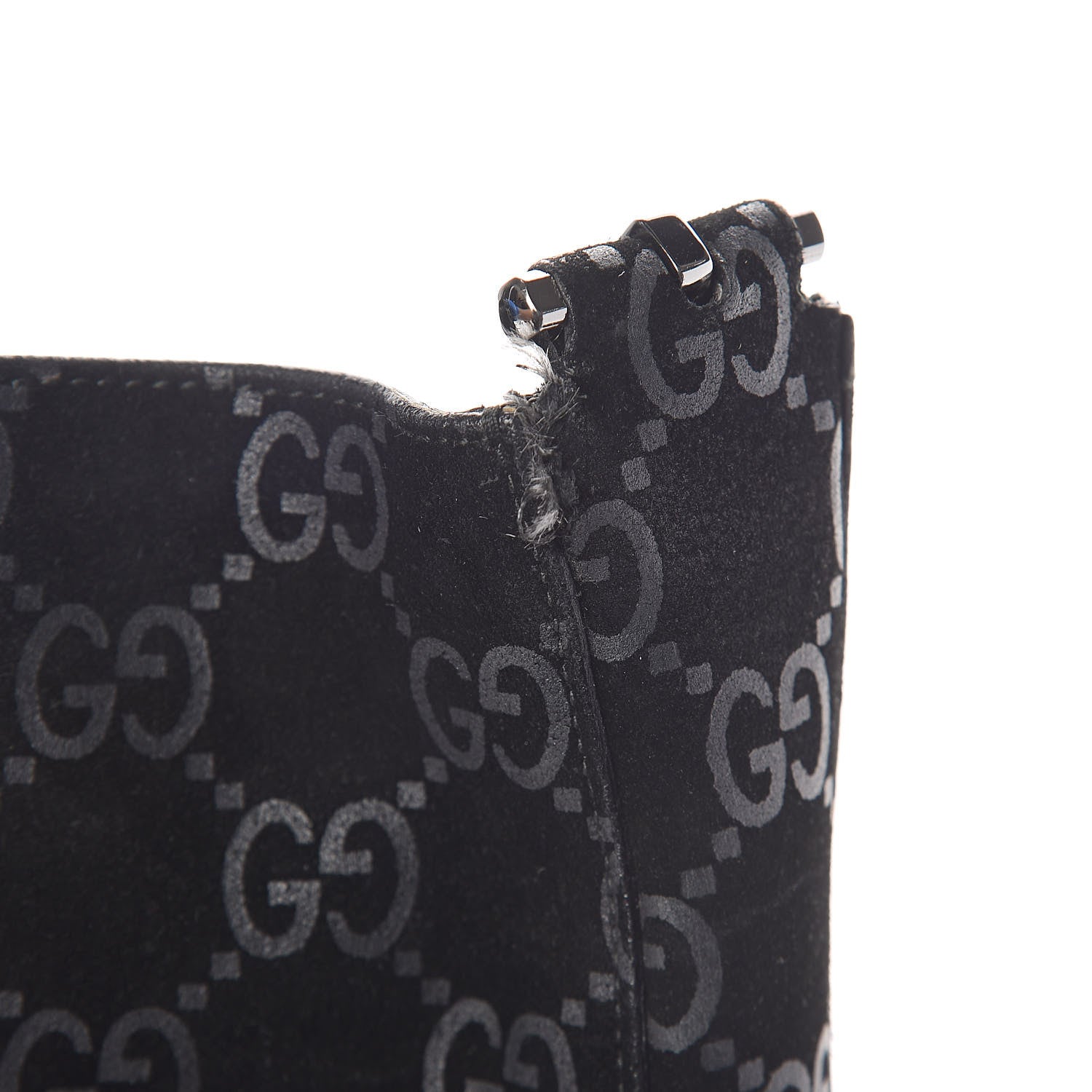 Gucci Suede Guccissima Hobo Black 10 of 10