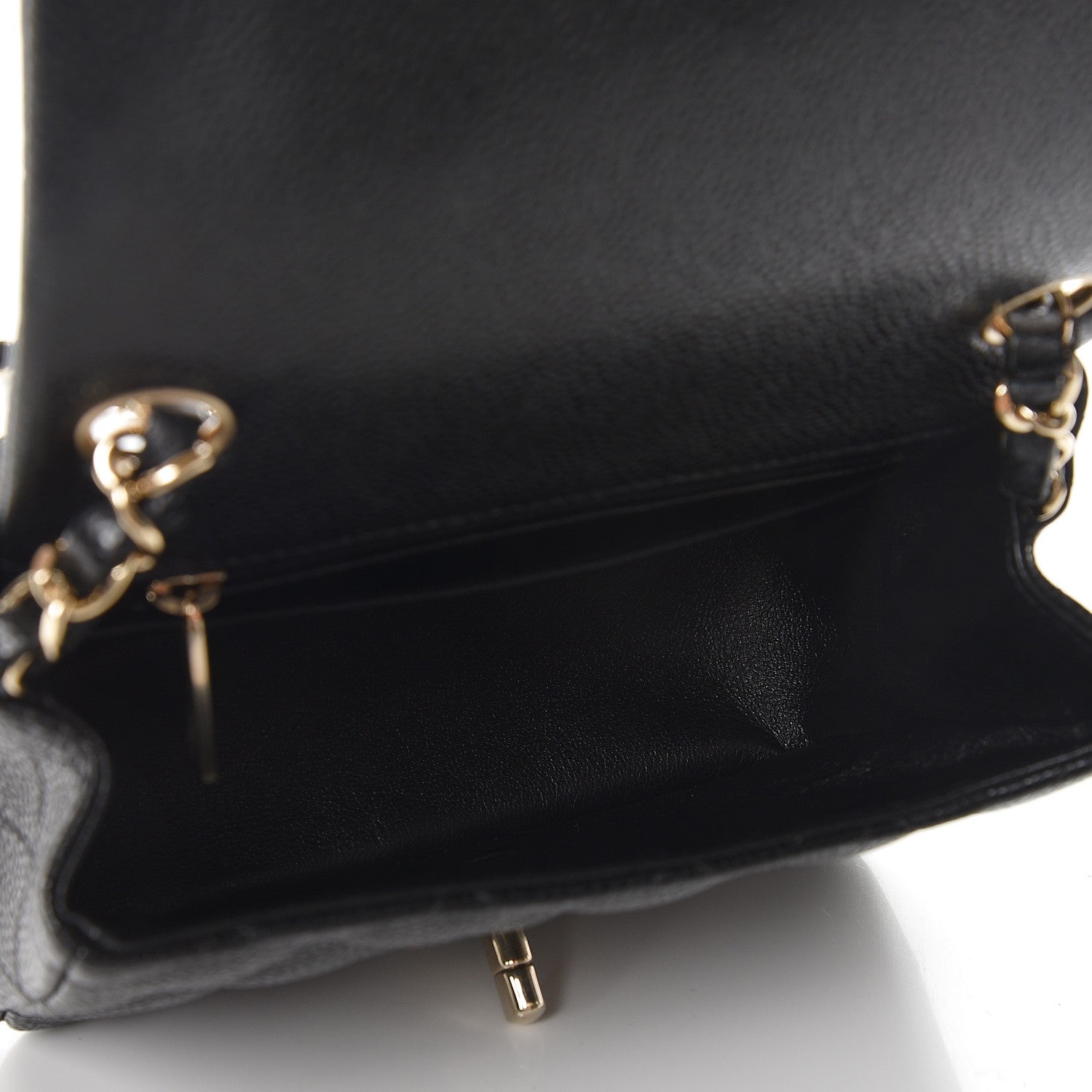 Chanel Caviar Quilted Mini Square Flap Black 5 of 8