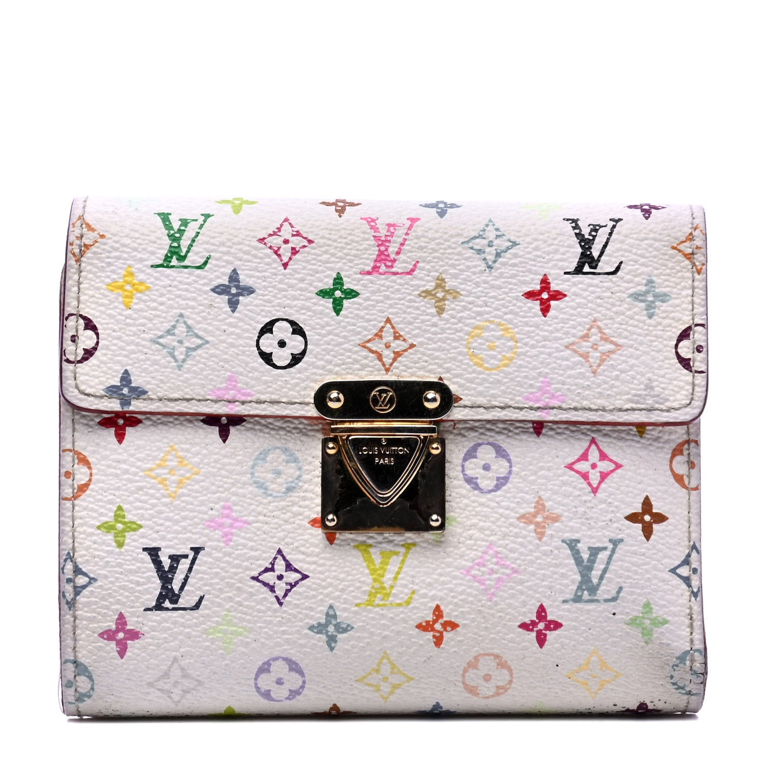 Louis Vuitton Monogram Multicolor Koala Wallet White 1 of 9