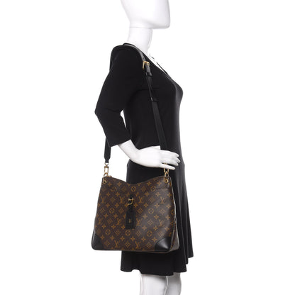 Louis Vuitton Monogram Odeon MM Black 2 of 10