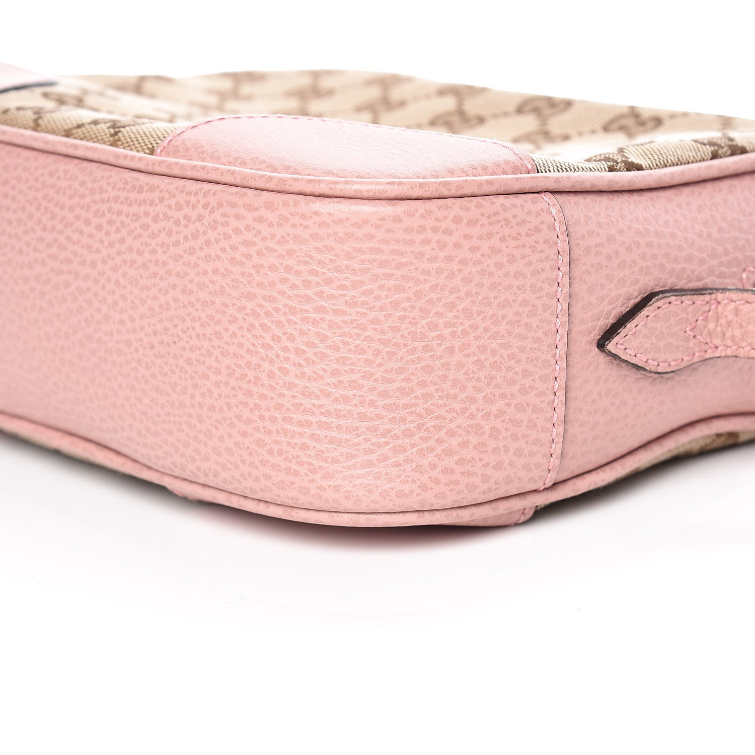 Gucci Monogram Mini Bree Messenger Bag Beige Soft Pink 6 of 9