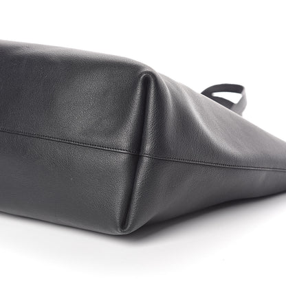 Saint Laurent Calfskin Large Shopping Tote Black 12 of 12