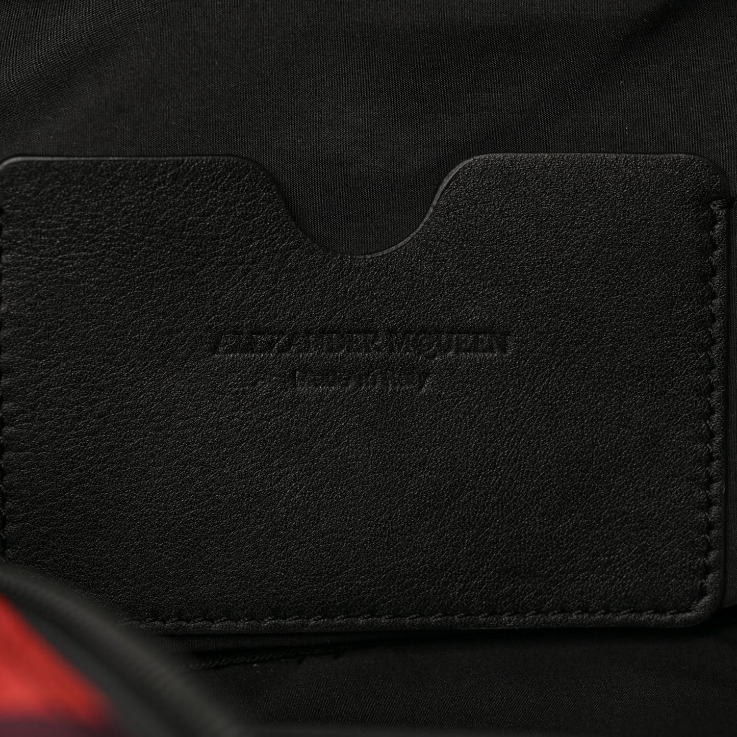 Nylon Camoflauge Belt Bag Red Multicolor