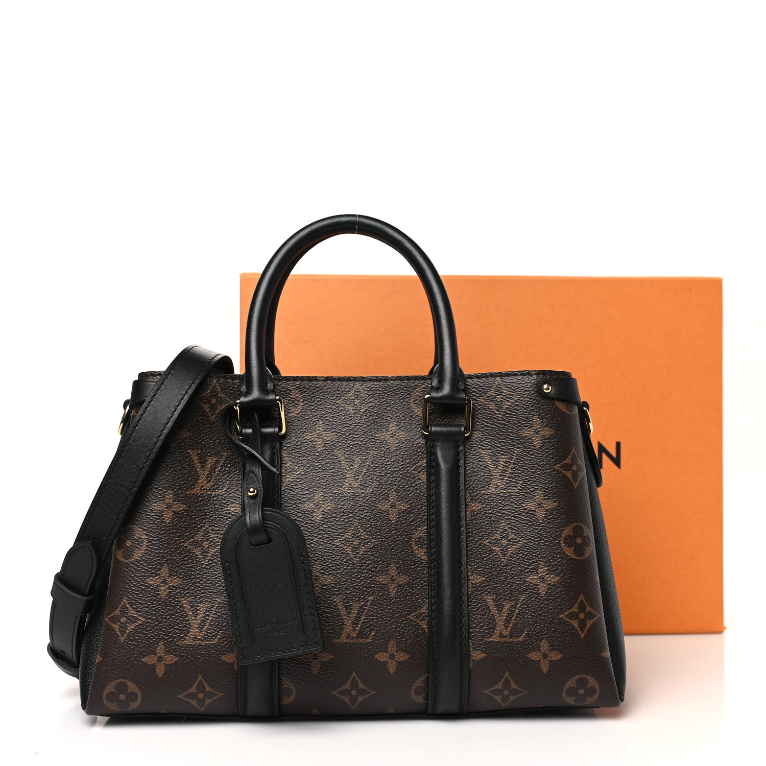 Louis Vuitton Monogram Soufflot BB Black 10 of 10