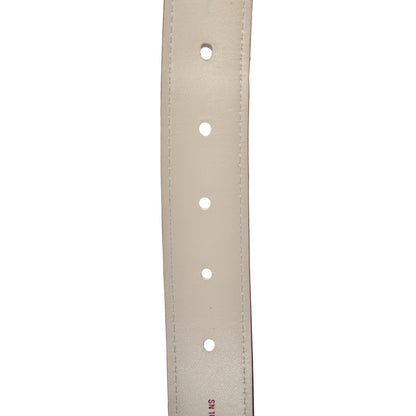 Louis Vuitton Suhali Studded Belt 80 32 White 8 of 8