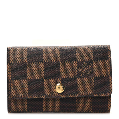 Louis Vuitton LOUIS VUITTON Damier Ebene Multicles 6 Key Holder 1 of 7