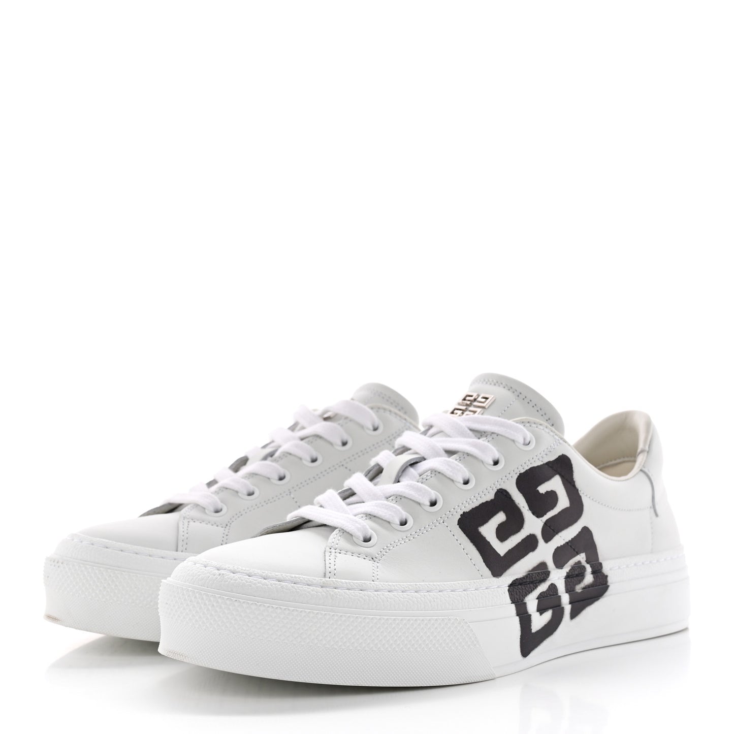 X JOSH SMITH Calfskin City Sport Womens Sneakers 39 White Black