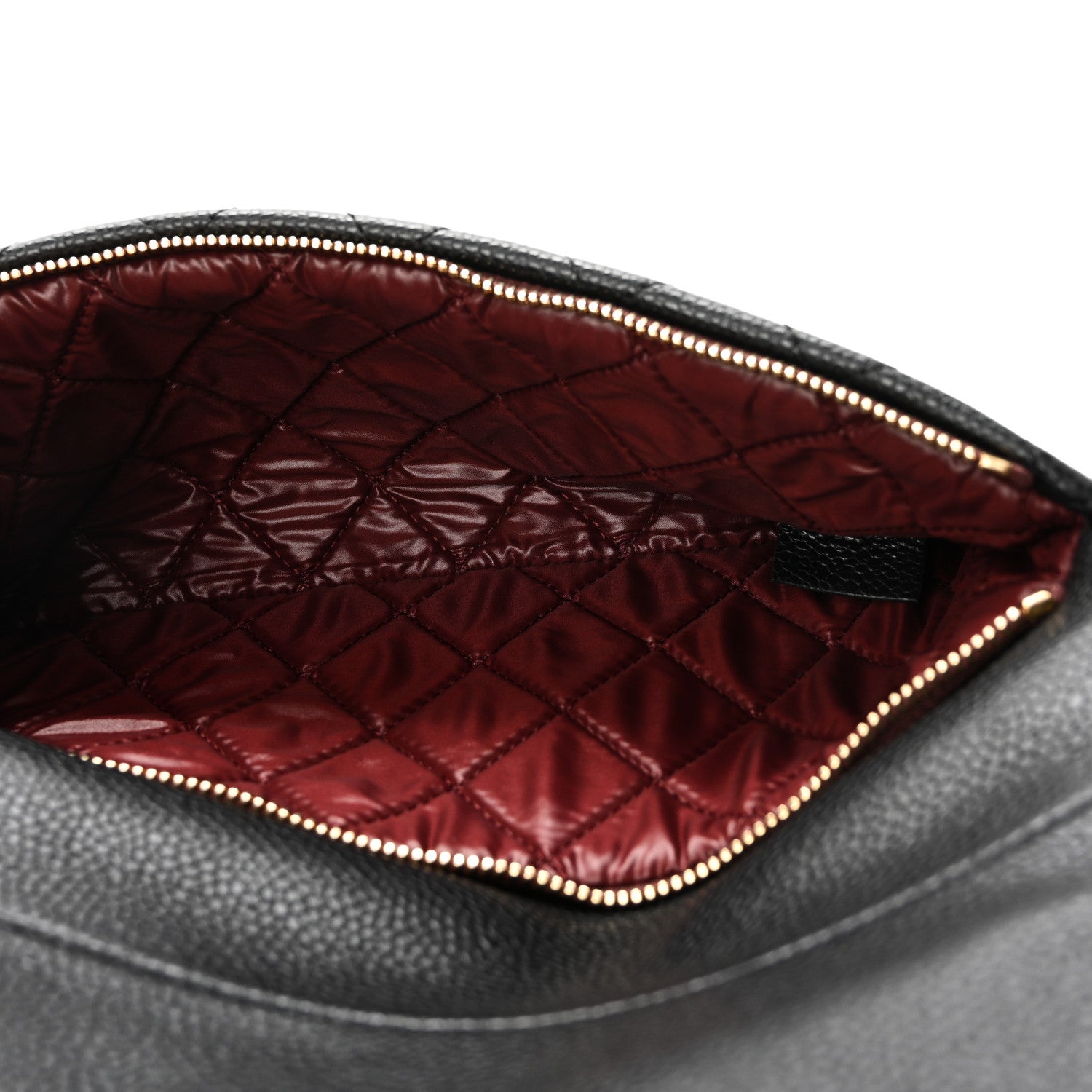 Chanel Caviar Quilted CC Beauty Clutch Black 5 of 11
