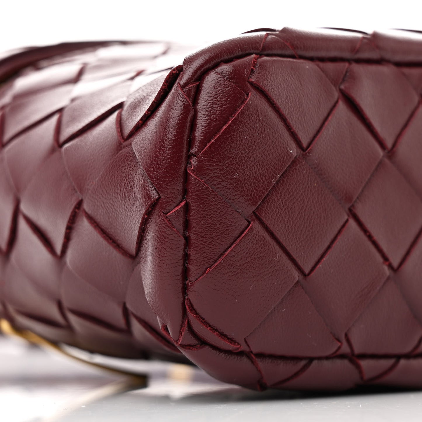 Nappa Intrecciato Bang Bang Vanity Case Barolo