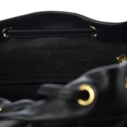 Chanel Calfskin Quilted Small Urban Spirit Backpack Black 8 of 10