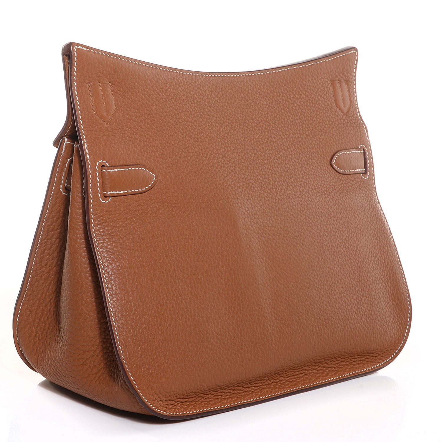 Hermes Taurillon Clemence Jypsiere 28 Gold 3 of 22