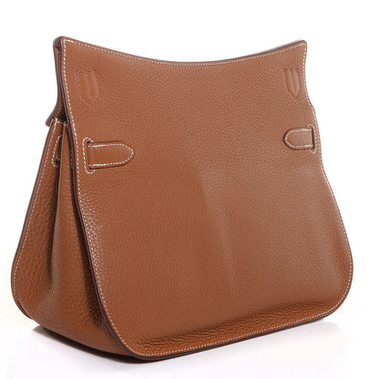Hermes Taurillon Clemence Jypsiere 28 Gold 3 of 22