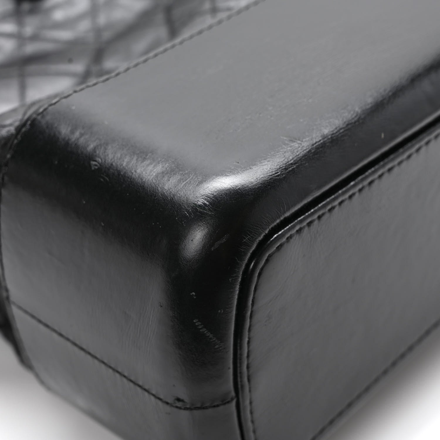 Chanel Calfskin Quilted Large Gabrielle Shopping Tote Black 10 of 11