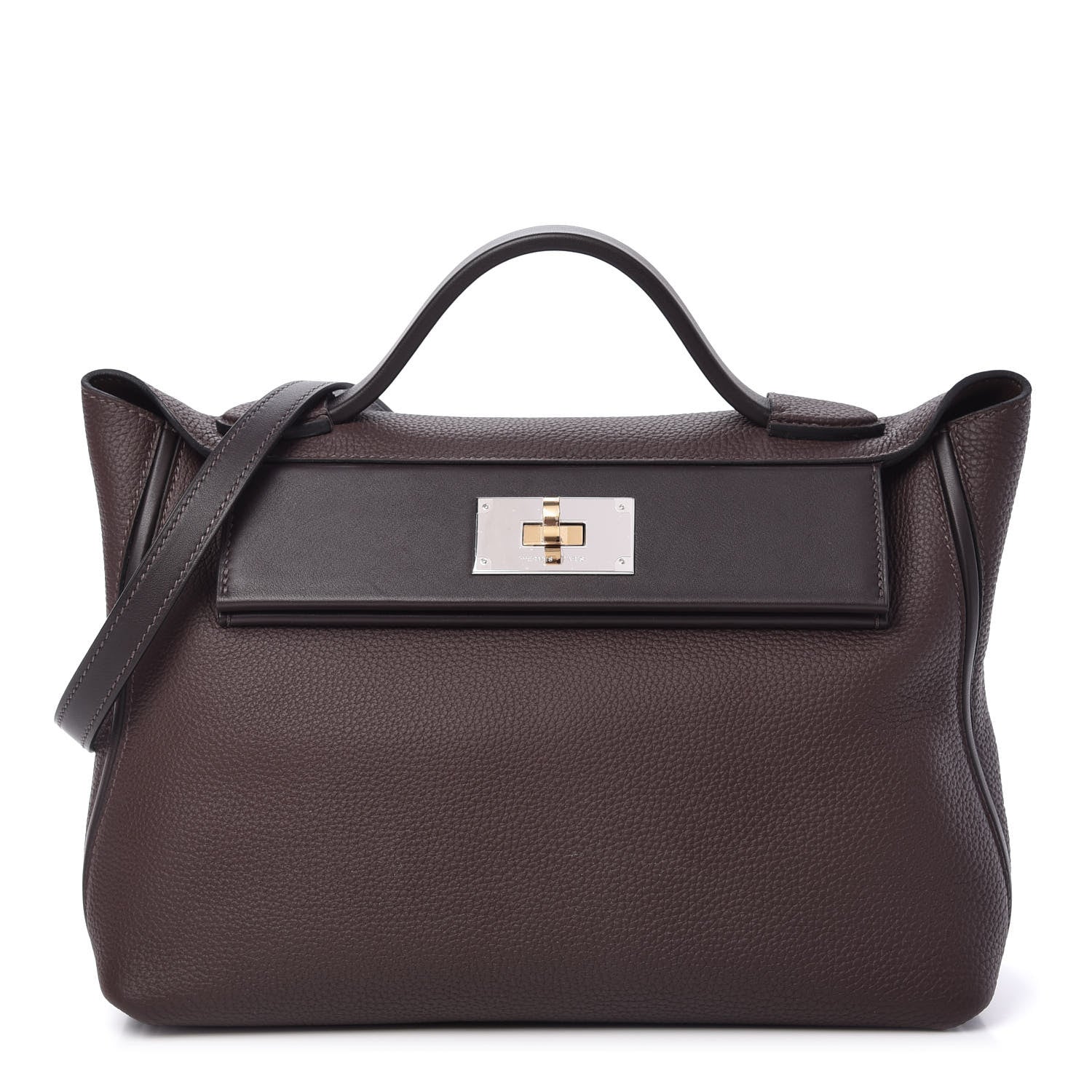 Hermes Togo Swift 24/24 29 Chocolate 1 of 13