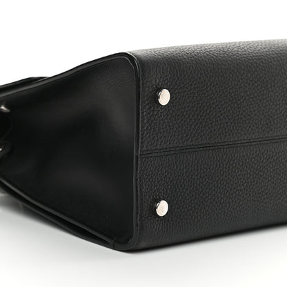 Christian Dior Grained Calfskin Medium Diorever Flap Black 9 of 13
