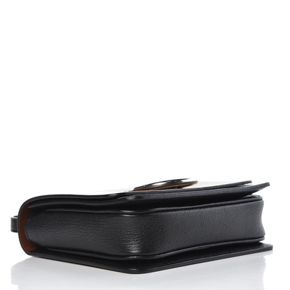 Burberry Calfskin Small D-Ring Bag Tan Black 4 of 10
