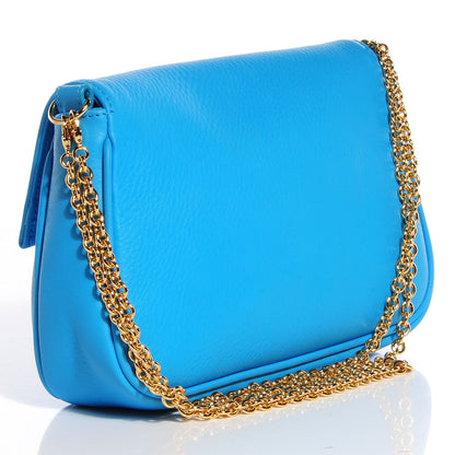 Fendi Vitello Flamingo Enamel Fendista Pouchette Crossbody Maldives 3 of 9