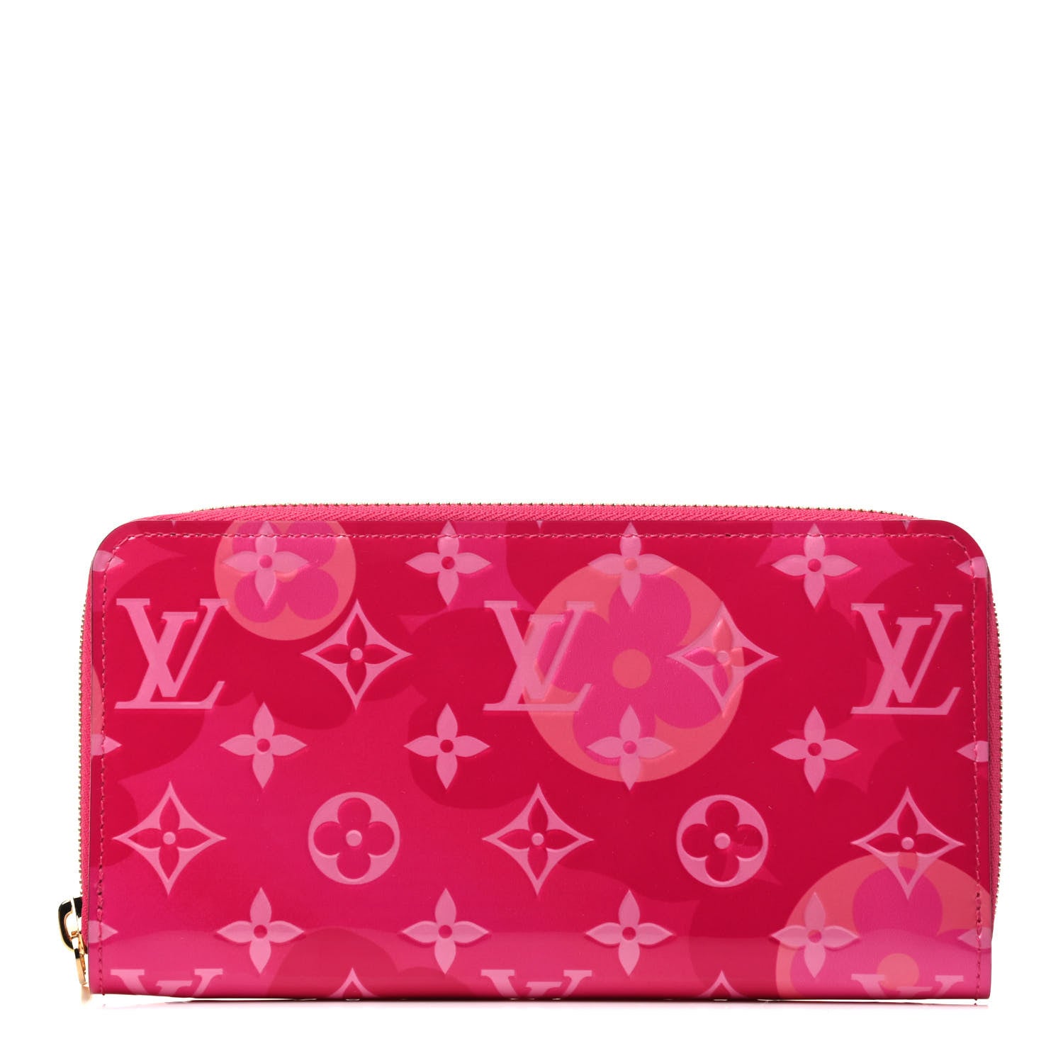 Louis Vuitton Vernis Valentine Zippy Wallet Fuchsia 1 of 3