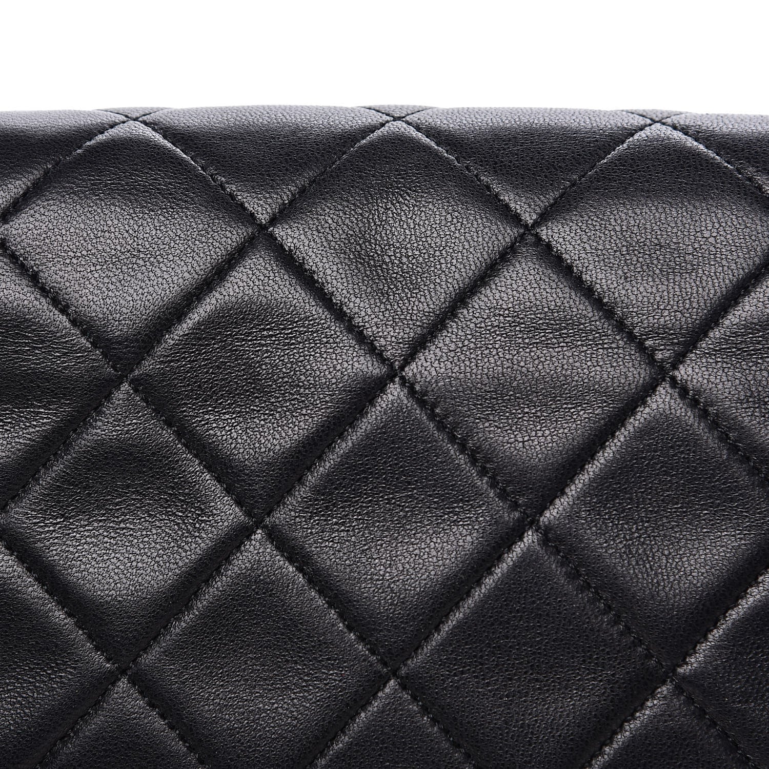 Chanel Lambskin Quilted Medium Single Flap Black 13 of 16