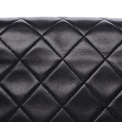 Chanel Lambskin Quilted Medium Single Flap Black 13 of 16