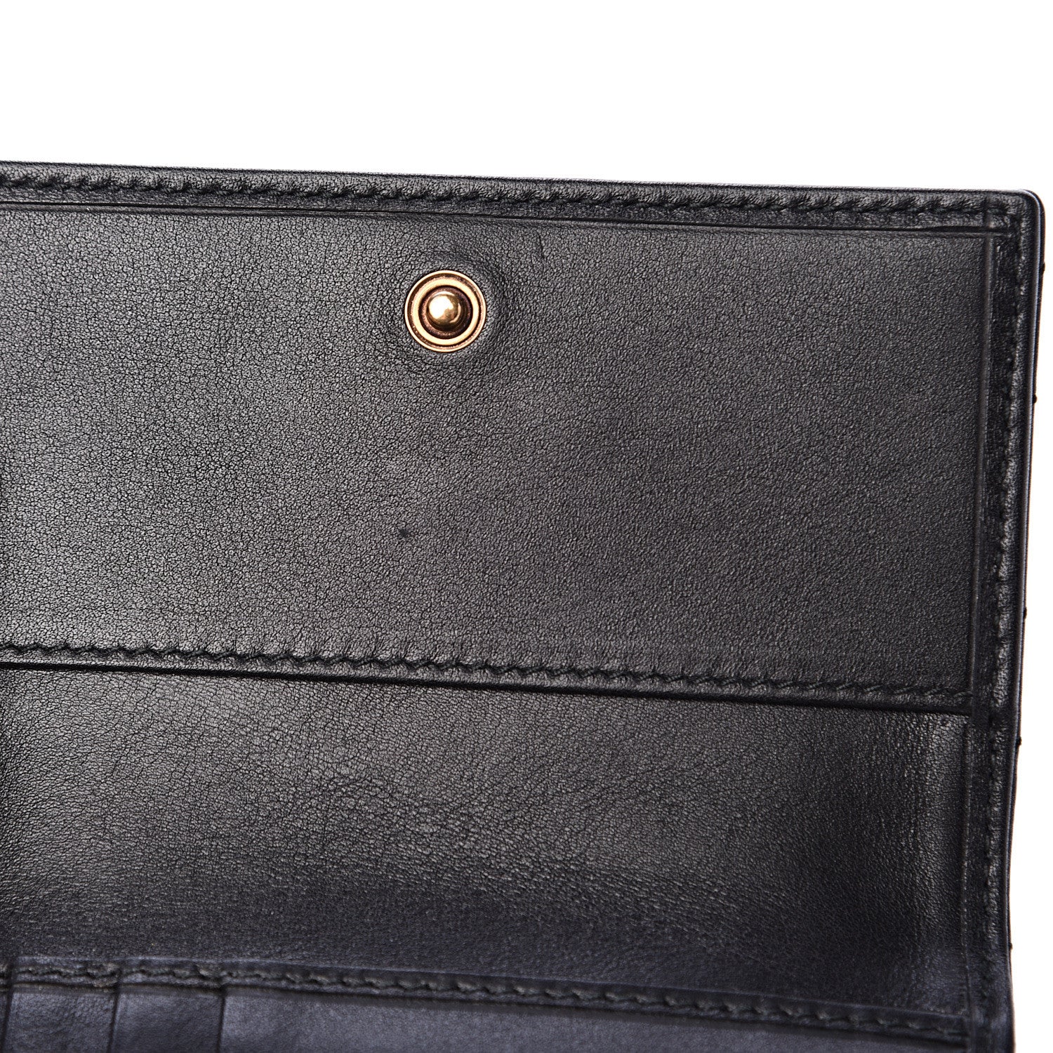 Gucci Calfskin Matelasse GG Marmont Wallet Black 7 of 10