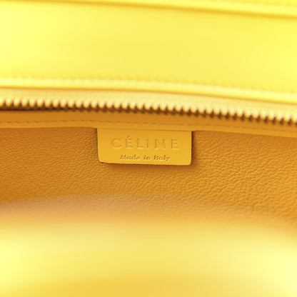 Celine Palmelato Calfskin Nano Luggage Sunflower 6 of 10