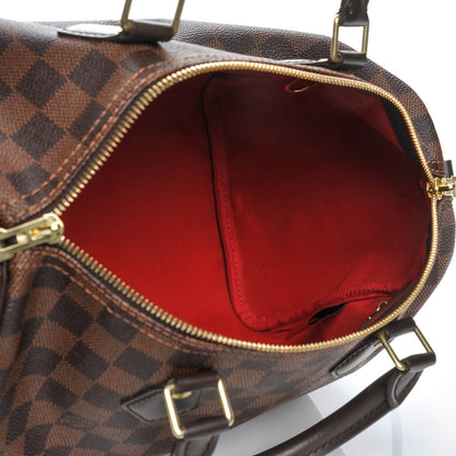 Louis Vuitton Damier Ebene Speedy Bandouliere 30 5 of 9