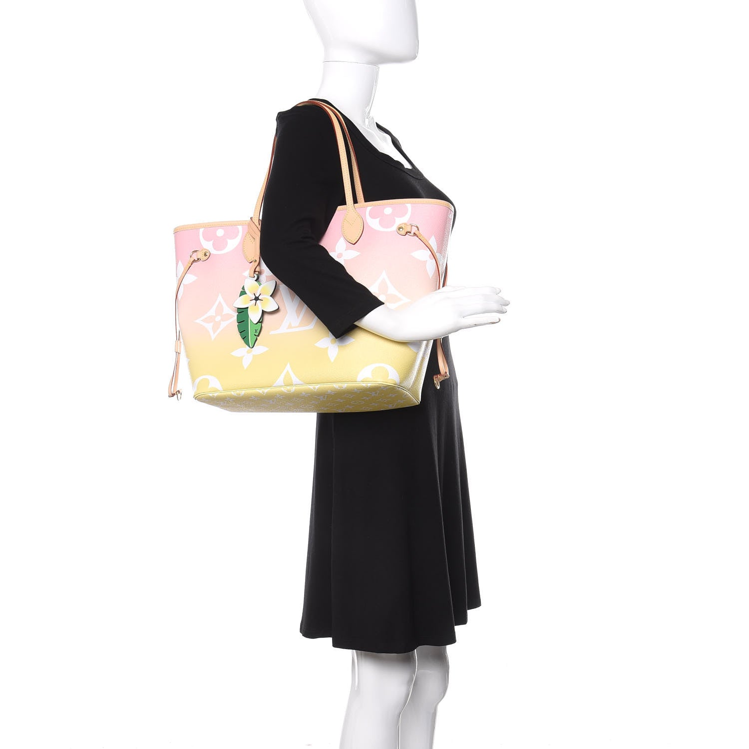 Louis Vuitton Monogram Giant By The Pool Neverfull MM Light Pink 2 of 9