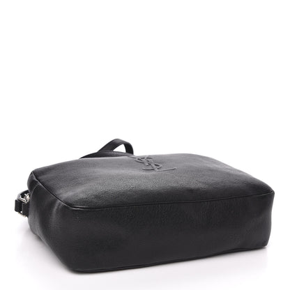 Saint Laurent Lambskin Monogram Small Lou Camera Bag Black 3 of 11