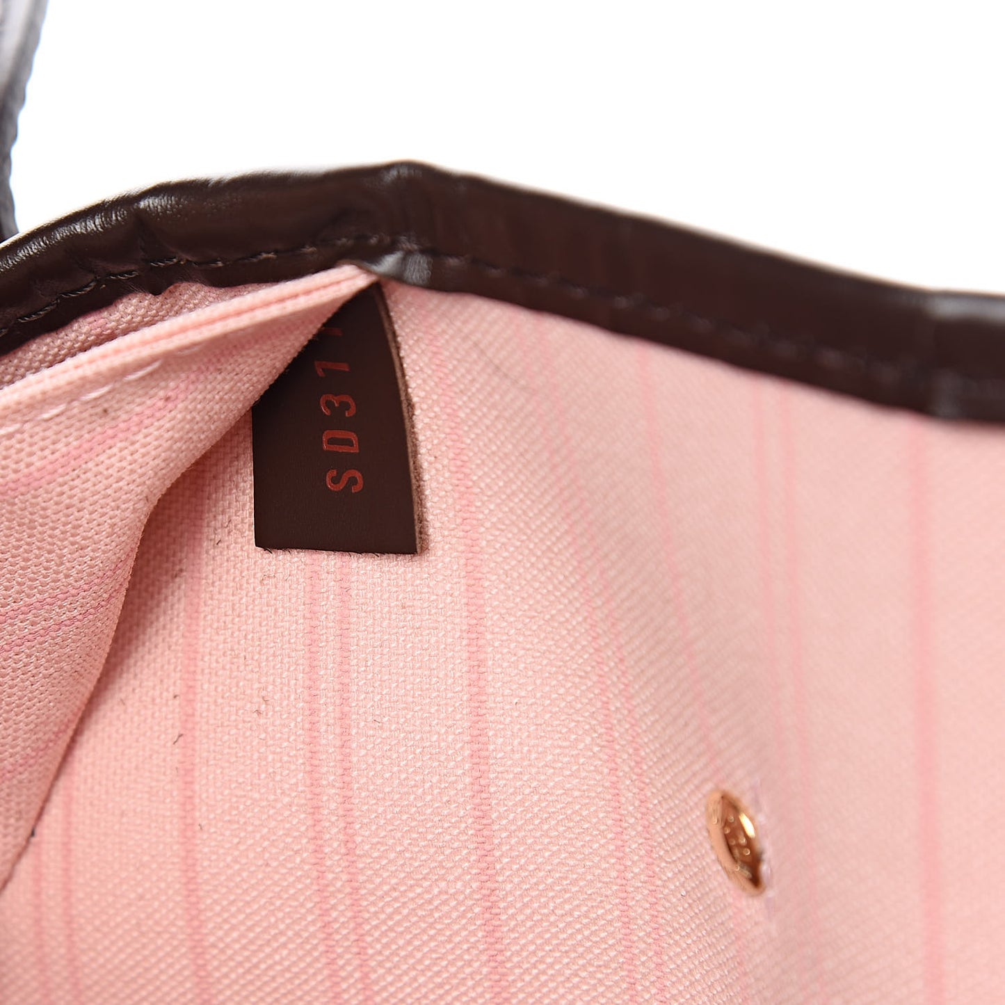 Damier Ebene Neo Neverfull MM Rose Ballerine
