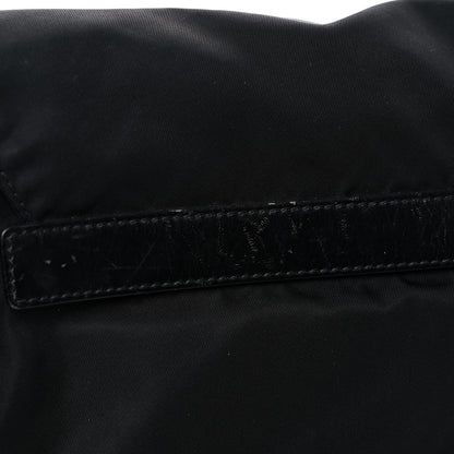 Prada Tessuto Nylon Saffiano Messenger Bag Black 13 of 17