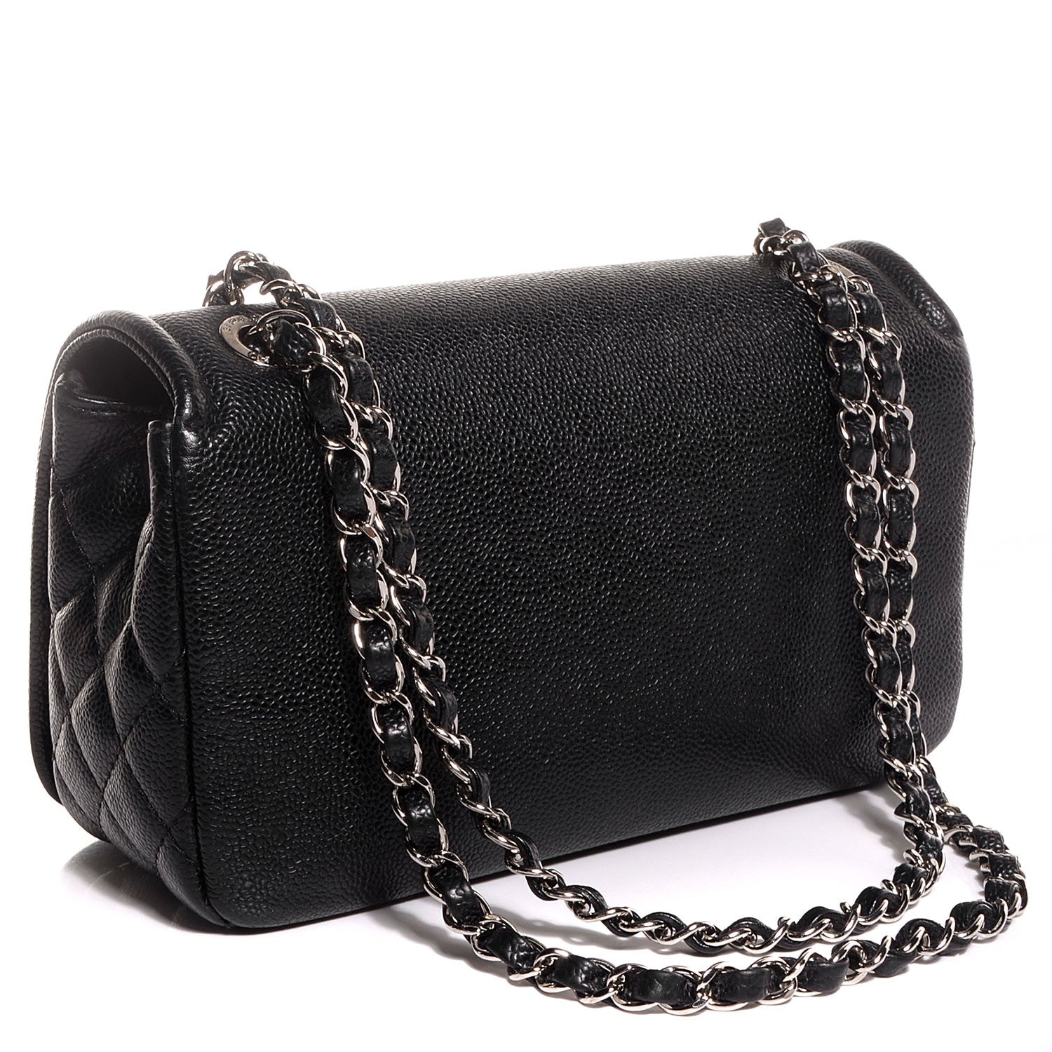 Chanel Caviar Timeless Medium Flap Black 4 of 9