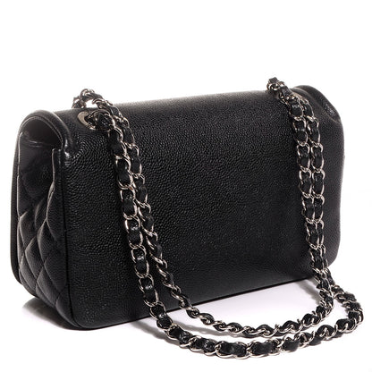 Chanel Caviar Timeless Medium Flap Black 4 of 9
