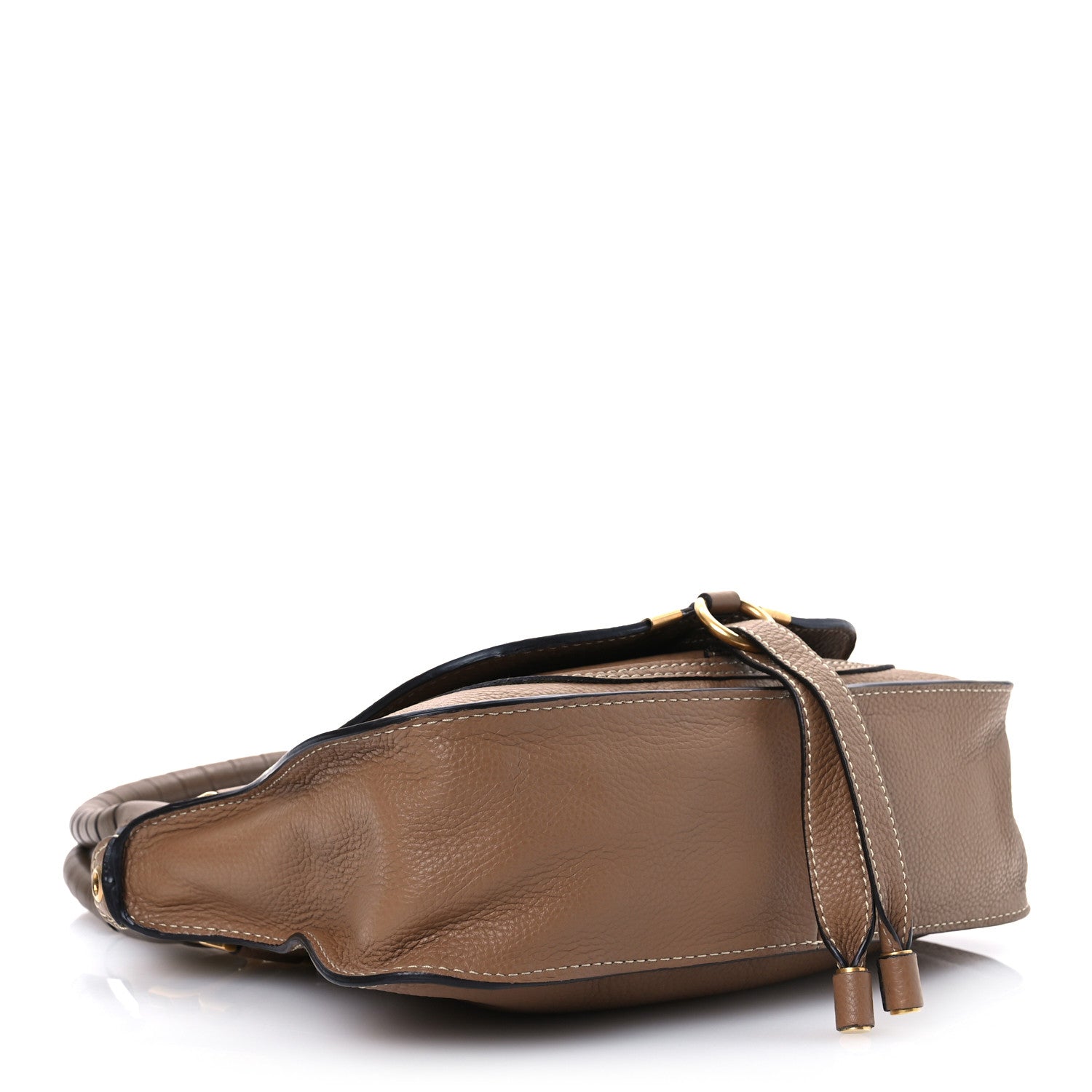Chloe Calfskin Small Marcie Satchel Tan 4 of 13