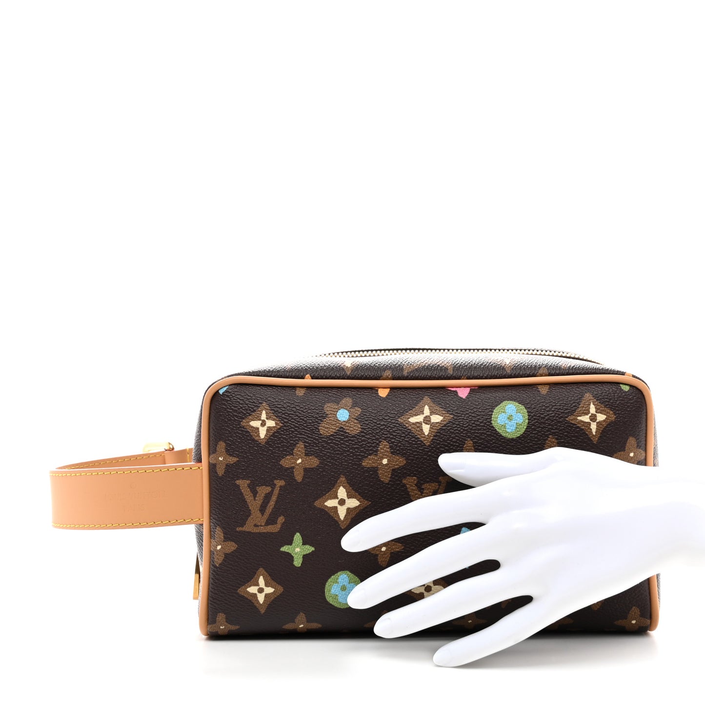 Monogram Craggy Locket Dopp Kit Chocolate