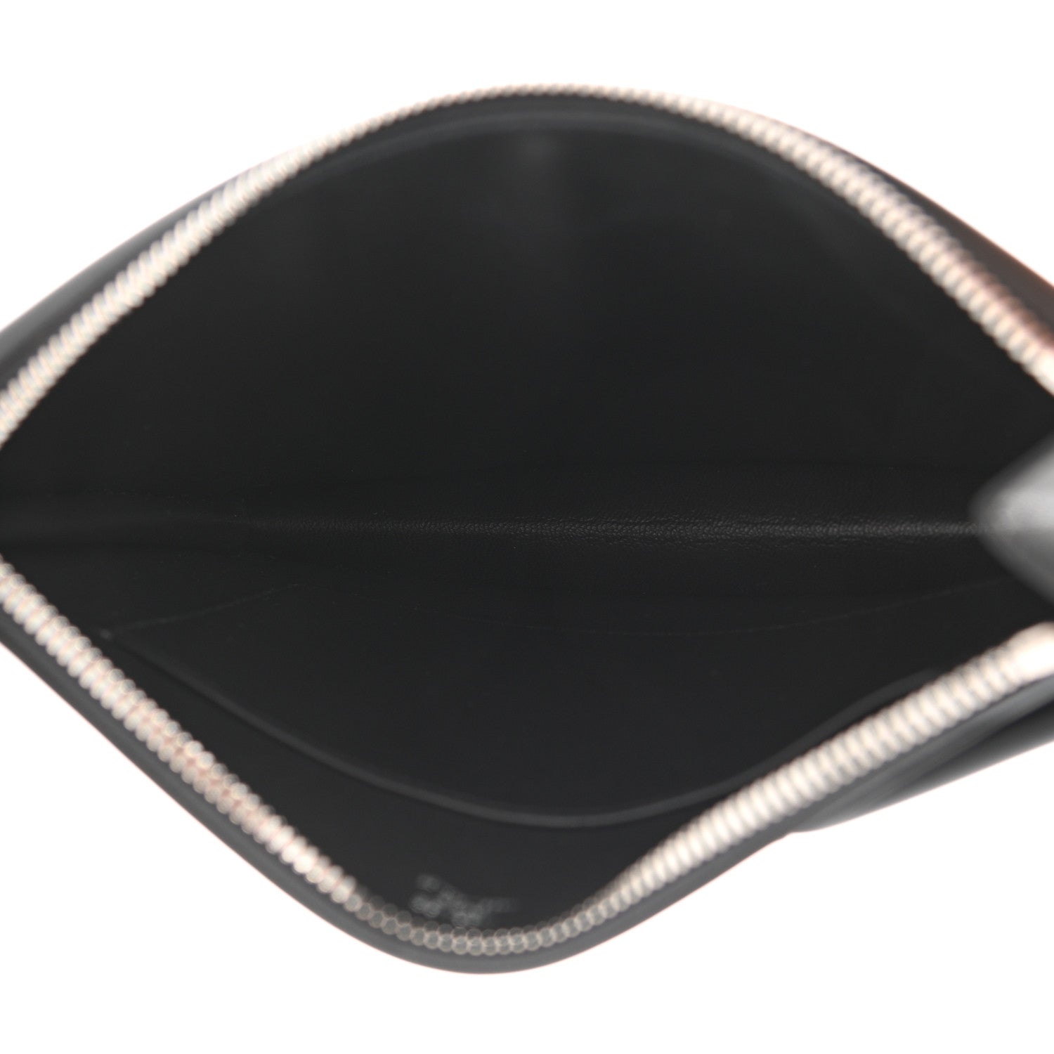 Hermes Tadelakt Kelly Cadena Clutch Black 5 of 11