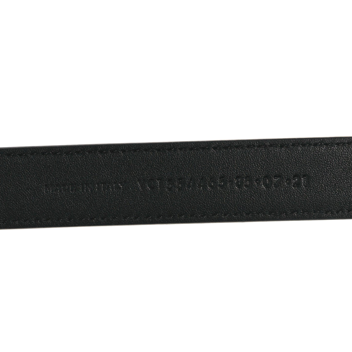 Smooth Calfskin Monogram Square Buckle Belt 85 34 Black