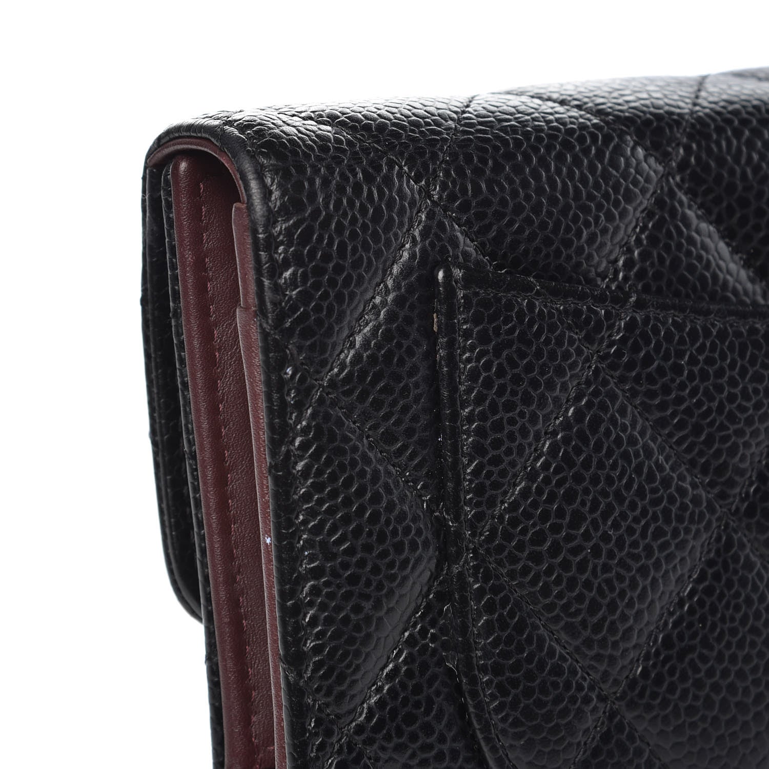 Chanel Caviar Quilted Large Flap Wallet Black 10 of 11